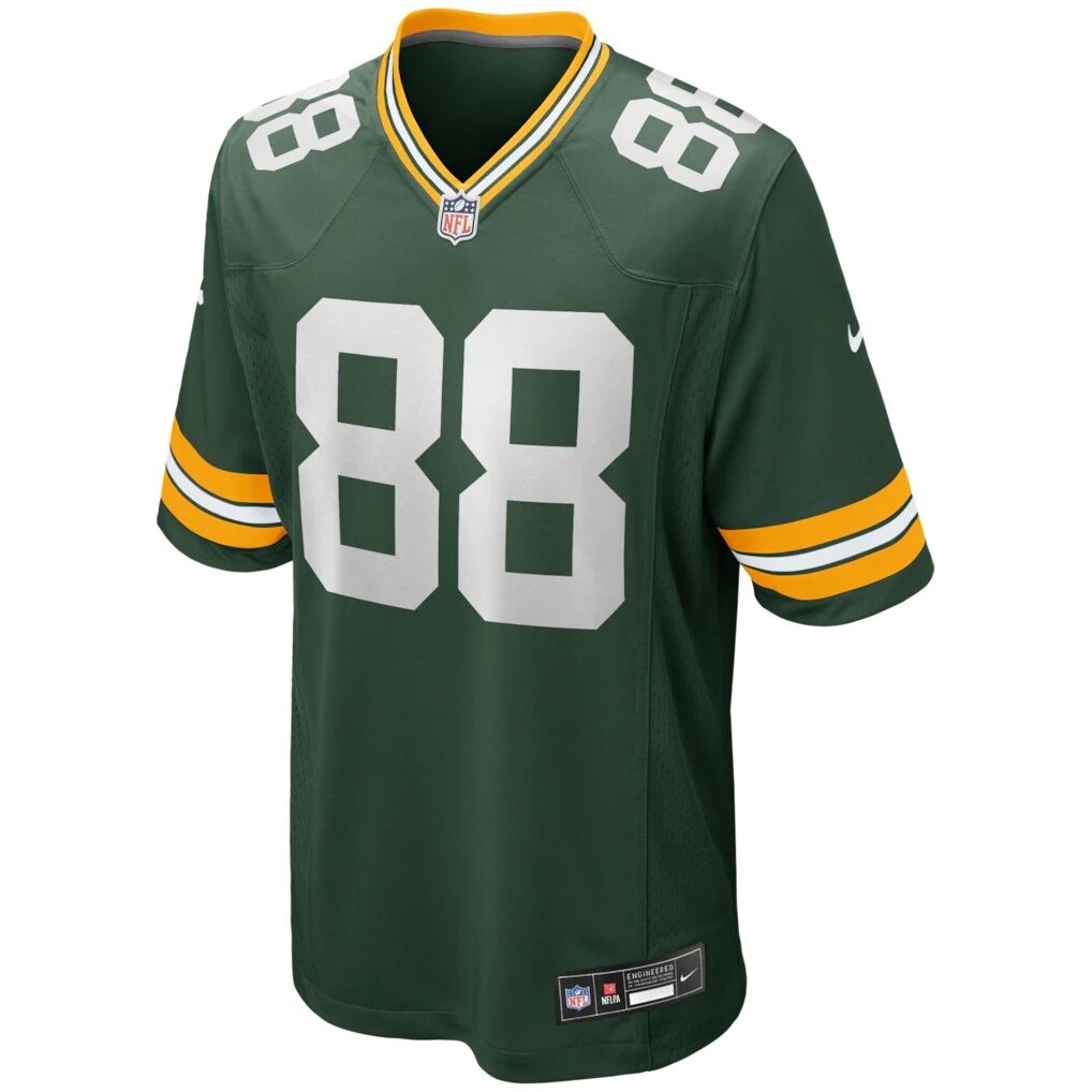 Jermichael Finley Green Bay Packers Nike Game Retired Player Jersey