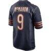 Jim McMahon Chicago Bears Nike Game Retired Player Jersey - Navy - Detail View