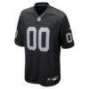 Jim Otto Las Vegas Raiders Nike Game Retired Player Jersey - Black - Side View