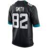 Jimmy Smith Jacksonville Jaguars Nike Retired Player Alternate Game Jersey - Black - Detail View