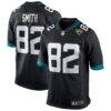 Jimmy Smith Jacksonville Jaguars Nike Retired Player Alternate Game Jersey - Black - Front View
