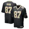 Joe Horn New Orleans Saints Nike Game Retired Player Jersey - Black - Front View