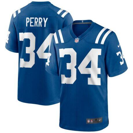 Joe Perry Indianapolis Colts Nike Game Retired Player Jersey - - Front View