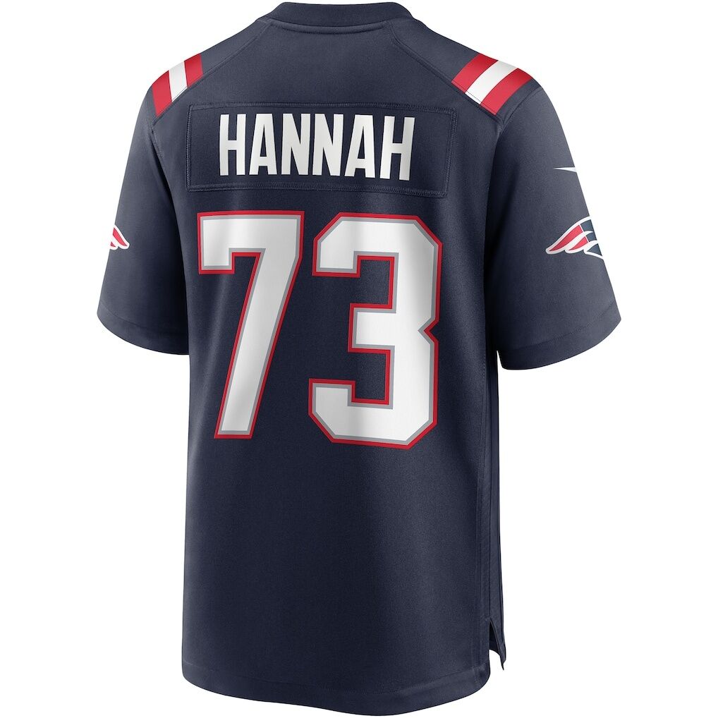 John Hannah New England Patriots Nike Game Retired Player Jersey