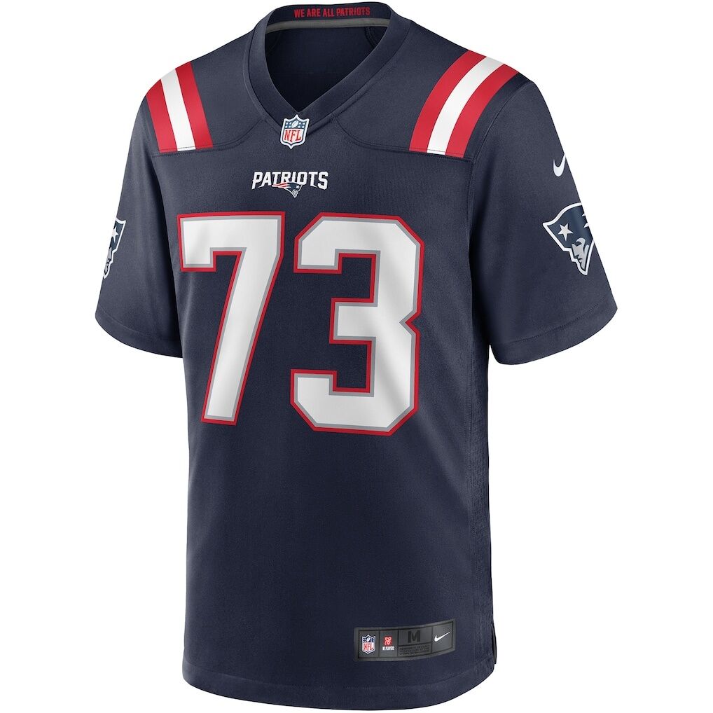 John Hannah New England Patriots Nike Game Retired Player Jersey