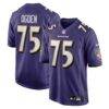 Jonathan Ogden Baltimore Ravens Nike Game Retired Player Jersey - Purple - Front View