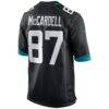 Keenan McCardell Jacksonville Jaguars Nike Retired Player Alternate Game Jersey - Black - Detail View
