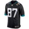 Keenan McCardell Jacksonville Jaguars Nike Retired Player Alternate Game Jersey - Black - Side View
