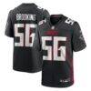 Keith Brooking Atlanta Falcons Nike Game Retired Player Jersey - Black - Front View