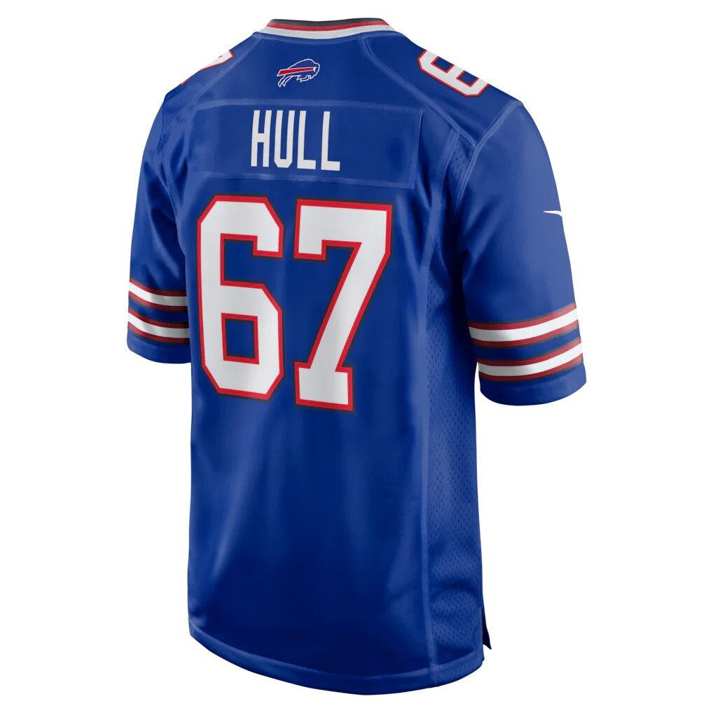 Kent Hull Buffalo Bills Nike Game Retired Player Jersey - Royal