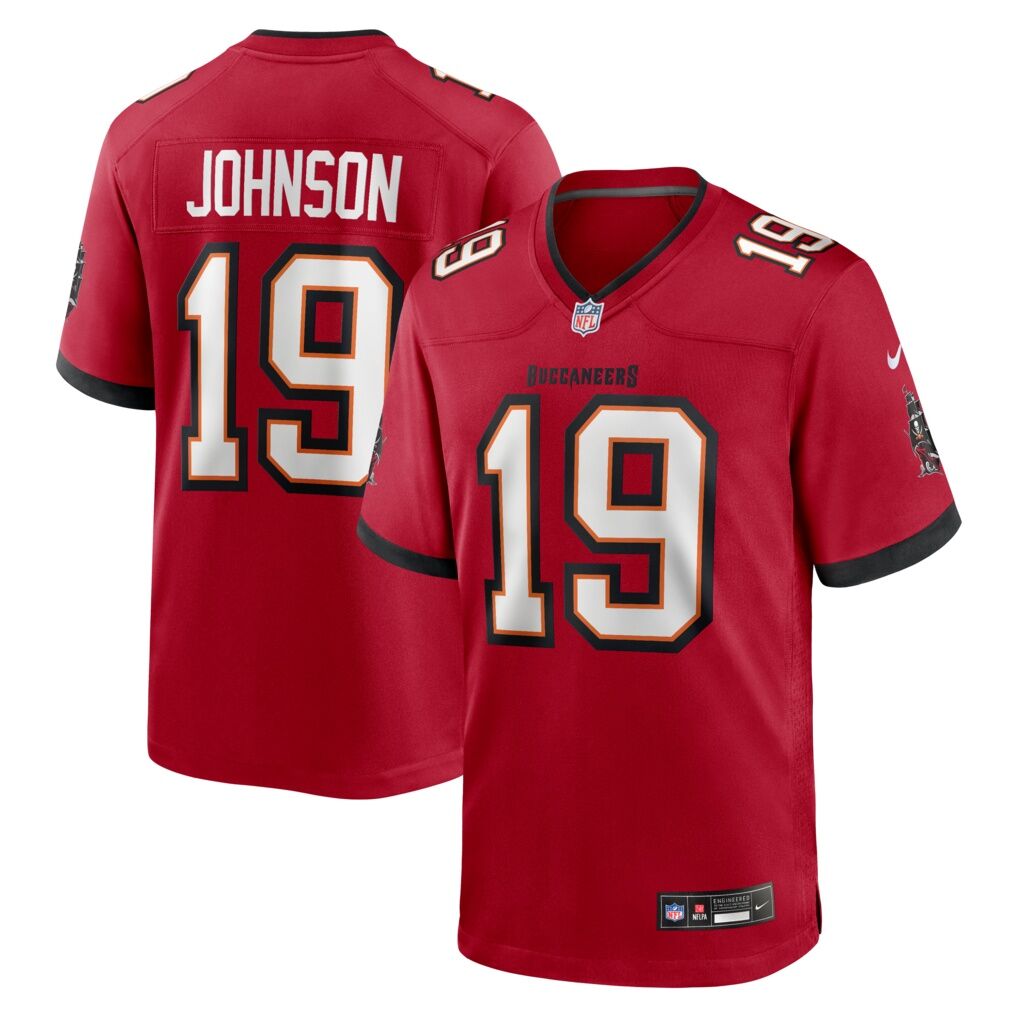 Keyshawn Johnson Tampa Bay Buccaneers Nike Game Retired Player Jersey