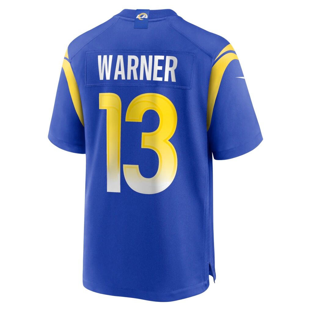 Kurt Warner Los Angeles Rams Nike Game Retired Player Jersey - Royal