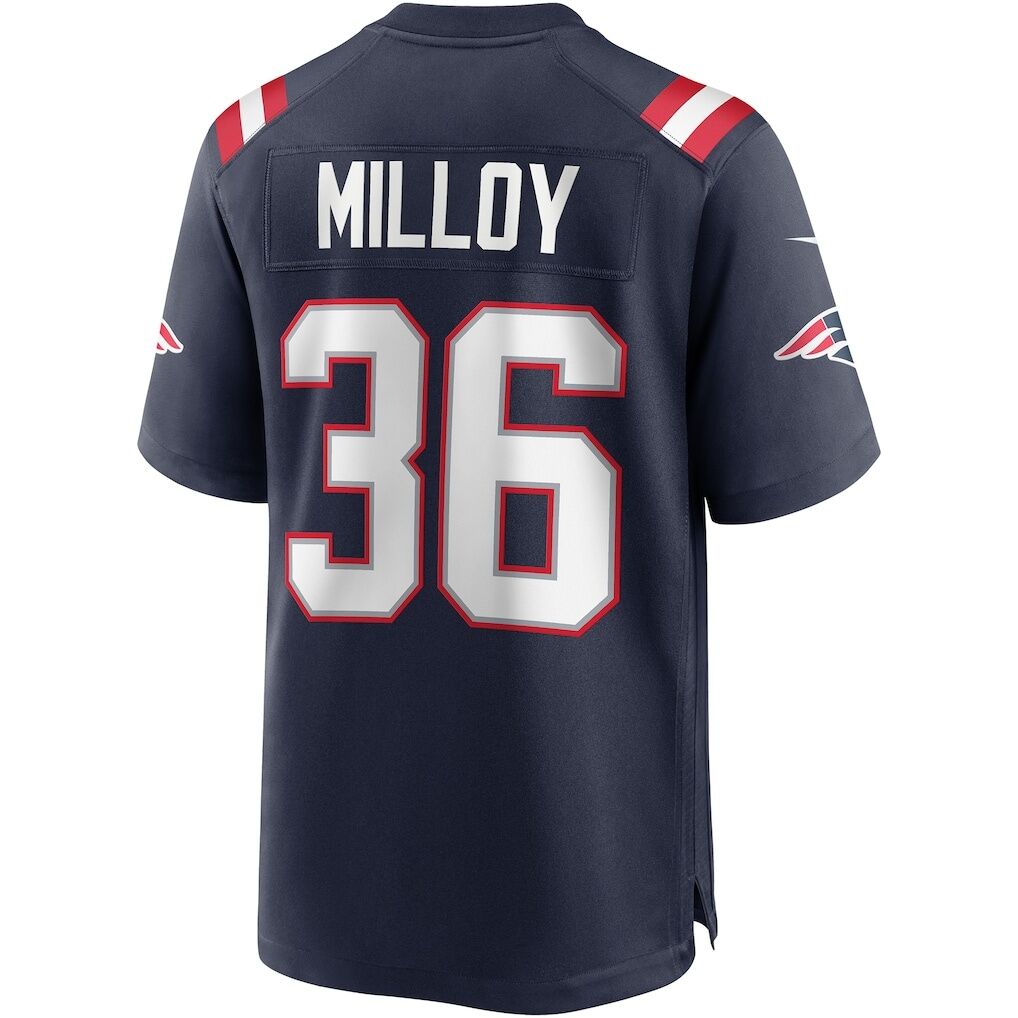 Lawyer Milloy New England Patriots Nike Game Retired Player Jersey
