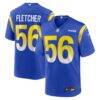 London Fletcher Los Angeles Rams Nike Game Retired Player Jersey - - Front View