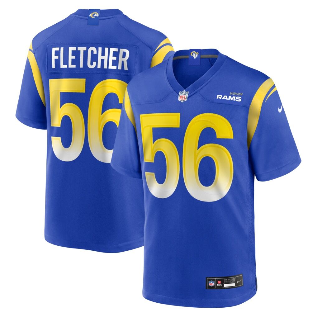 London Fletcher Los Angeles Rams Nike Game Retired Player Jersey - Royal