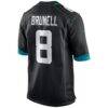 Mark Brunell Jacksonville Jaguars Nike Retired Player Alternate Game Jersey - Black - Detail View