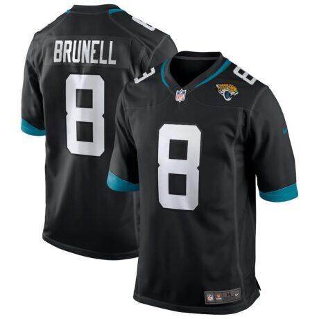 Mark Brunell Jacksonville Jaguars Nike Retired Player Alternate Game Jersey - Black - Front View