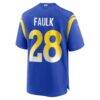 Marshall Faulk Los Angeles Rams Nike Game Retired Player Jersey - - Detail View