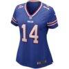 Frank Reich Buffalo Bills Nike Women's Game Retired Player Jersey - - Side View