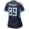 Frank Wycheck Tennessee Titans Nike Women's Game Retired Player Jersey - Navy - Detail View