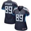 Frank Wycheck Tennessee Titans Nike Women's Game Retired Player Jersey - Navy - Front View