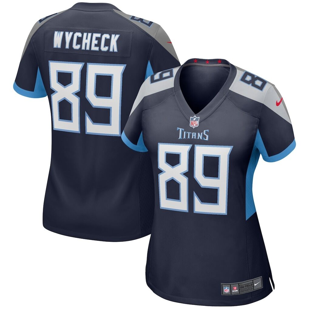 Frank Wycheck Tennessee Titans Nike Women's Game Retired Player Jersey
