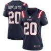 Gino Cappelletti New England Patriots Nike Women's Game Retired Player Jersey - Navy - Front View