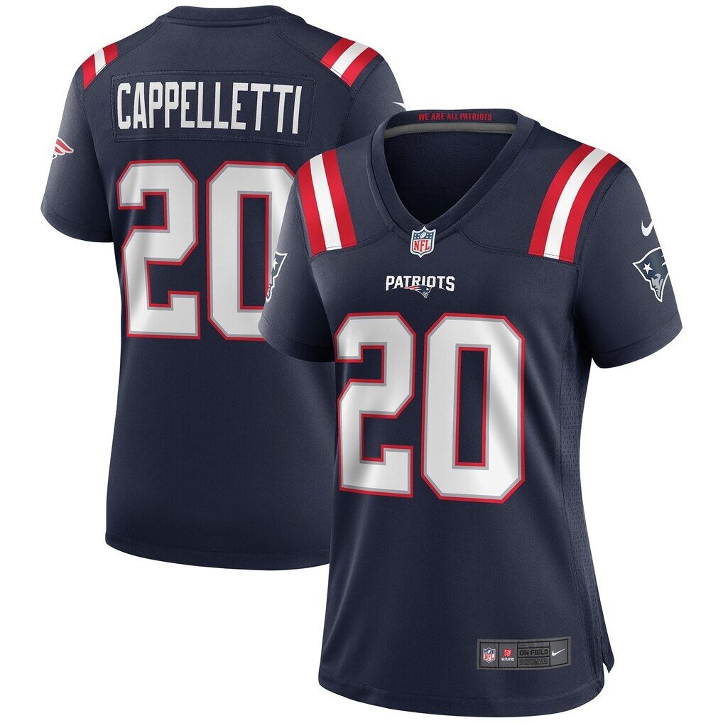 Gino Cappelletti New England Patriots Nike Women's Game Retired Player Jersey