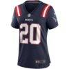 Gino Cappelletti New England Patriots Nike Women's Game Retired Player Jersey - Navy - Side View