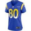 Isaac Bruce Los Angeles Rams Nike Women's Game Retired Player Jersey - - Side View