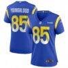 Jack Youngblood Los Angeles Rams Nike Women's Game Retired Player Jersey - - Front View