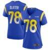 Jackie Slater Los Angeles Rams Nike Women's Game Retired Player Jersey - - Front View