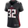 Jamal Anderson Atlanta Falcons Nike Women's Game Retired Player Jersey - Black - Side View