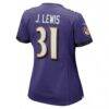 Jamal Lewis Baltimore Ravens Nike Women's Game Retired Player Jersey - Purple - Detail View