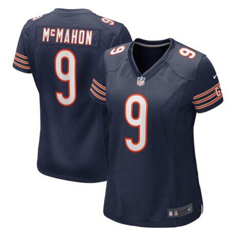 Jim McMahon Chicago Bears Nike Women's Game Retired Player Jersey - Navy - Front View