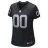 Jim Otto Las Vegas Raiders Nike Women's Game Retired Player Jersey - Black - Side View