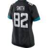Jimmy Smith Jacksonville Jaguars Nike Women's Game Retired Player Jersey - Black - Detail View