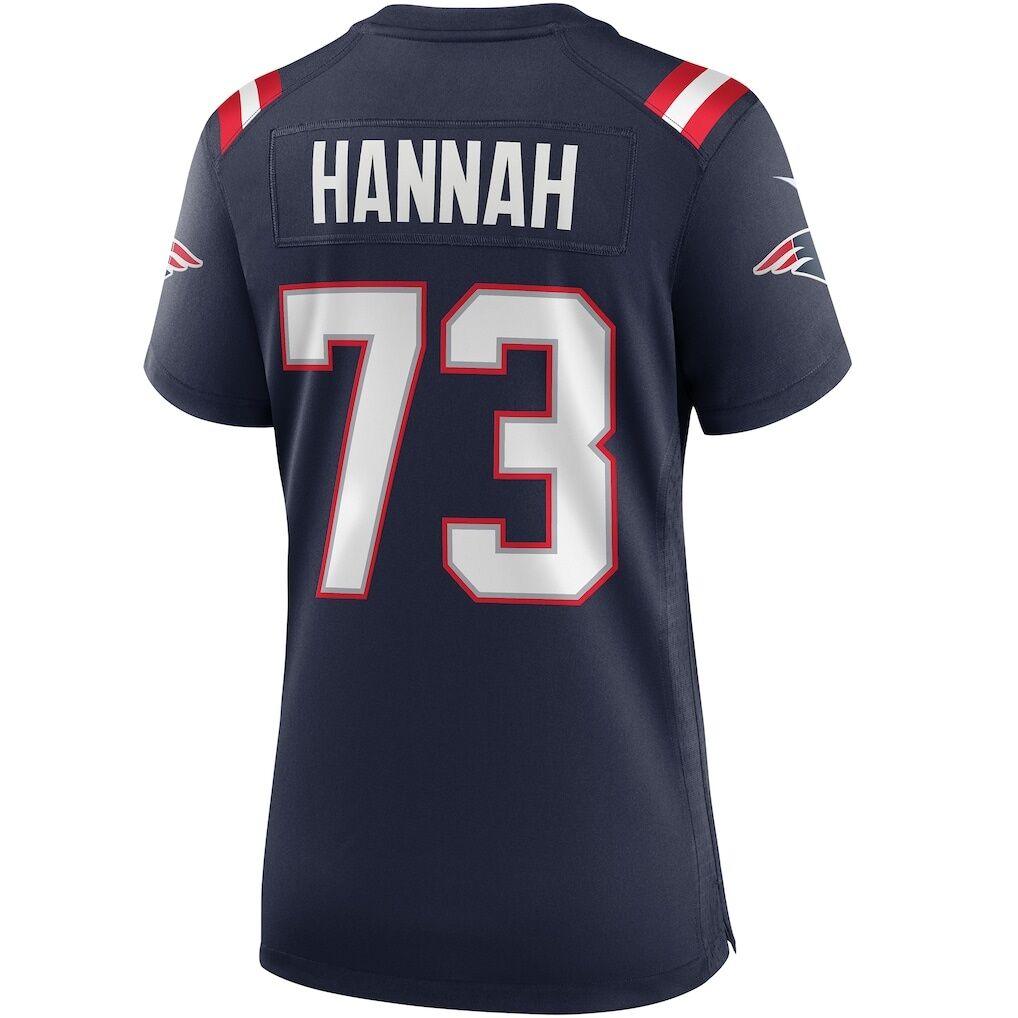 John Hannah New England Patriots Nike Women's Game Retired Player Jersey
