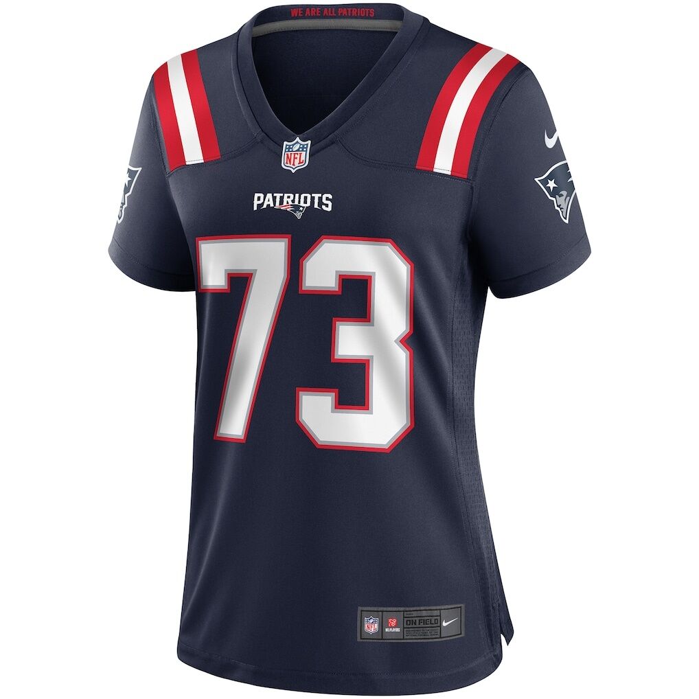 John Hannah New England Patriots Nike Women's Game Retired Player Jersey