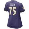 Jonathan Ogden Baltimore Ravens Nike Women's Game Retired Player Jersey - Purple - Detail View