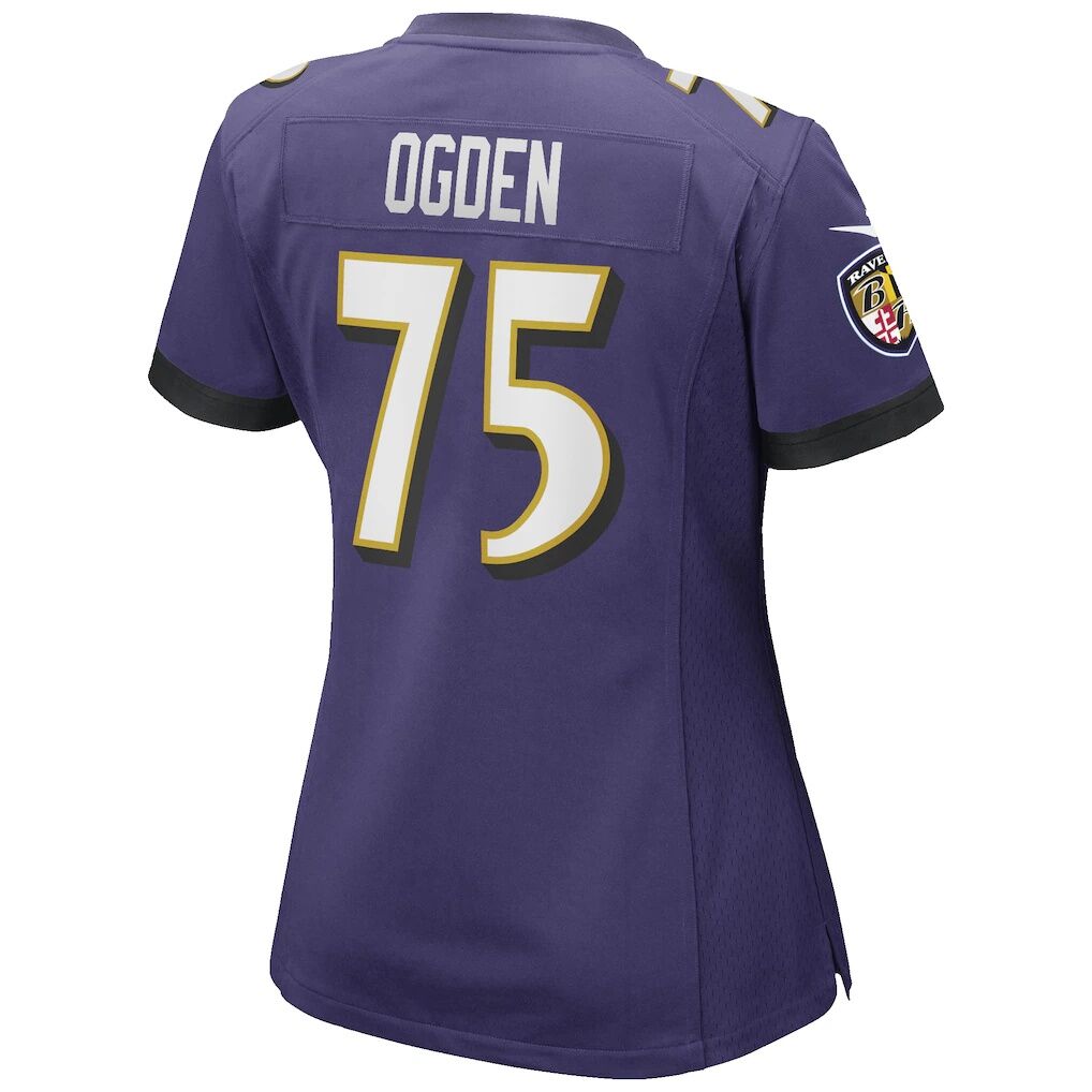 Jonathan Ogden Baltimore Ravens Nike Women's Game Retired Player Jersey