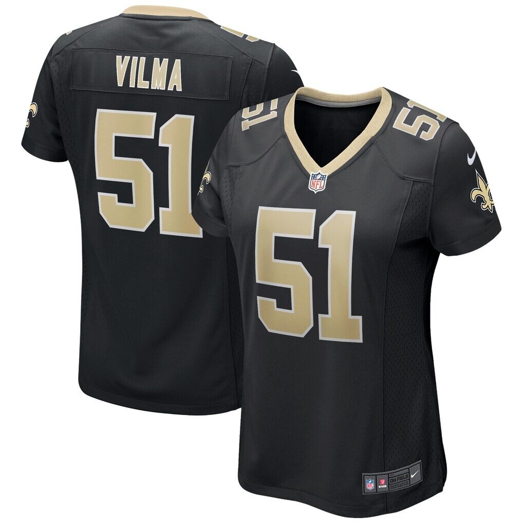Jonathan Vilma New Orleans Saints Nike Women's Game Retired Player Jersey