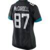 Keenan McCardell Jacksonville Jaguars Nike Women's Game Retired Player Jersey - Black - Detail View