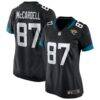 Keenan McCardell Jacksonville Jaguars Nike Women's Game Retired Player Jersey - Black - Front View