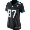 Keenan McCardell Jacksonville Jaguars Nike Women's Game Retired Player Jersey - Black - Side View