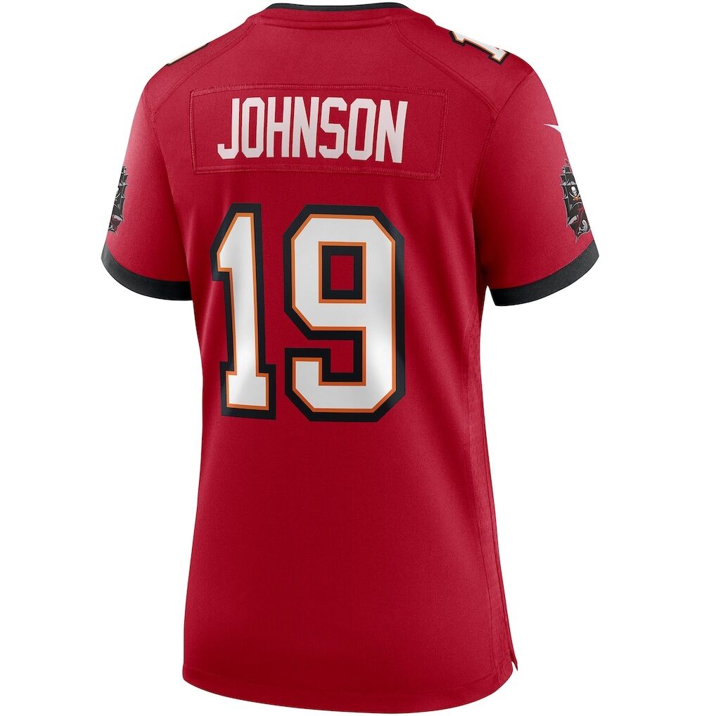 Keyshawn Johnson Tampa Bay Buccaneers Nike Women's Game Retired Player Jersey