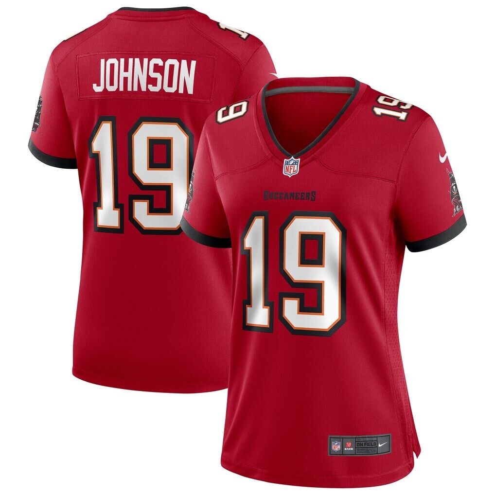 Keyshawn Johnson Tampa Bay Buccaneers Nike Women's Game Retired Player Jersey