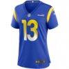 Kurt Warner Los Angeles Rams Nike Women's Game Retired Player Jersey - - Side View