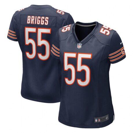 Lance Briggs Chicago Bears Nike Women's Game Retired Player Jersey - Navy - Front View