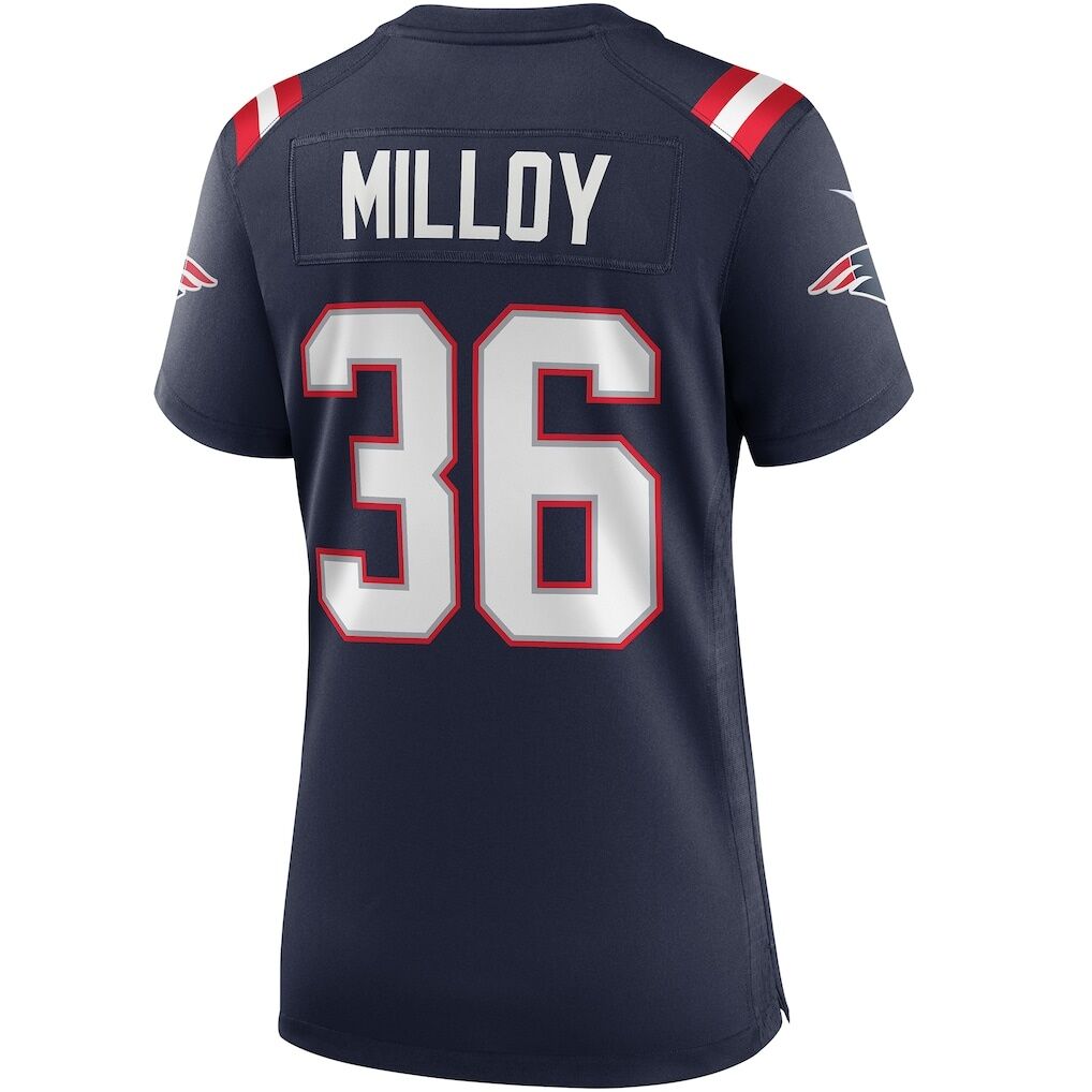Lawyer Milloy New England Patriots Nike Women's Game Retired Player Jersey